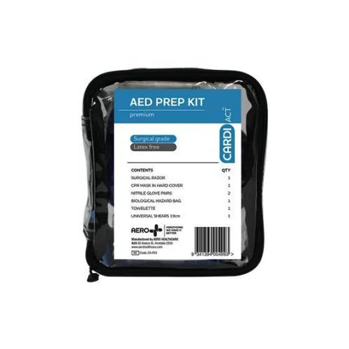 Smarty Saver Plus AED (SM4) Transport Bundle | Fully Automatic Defibrillator with Waterproof Case – TGA Approved