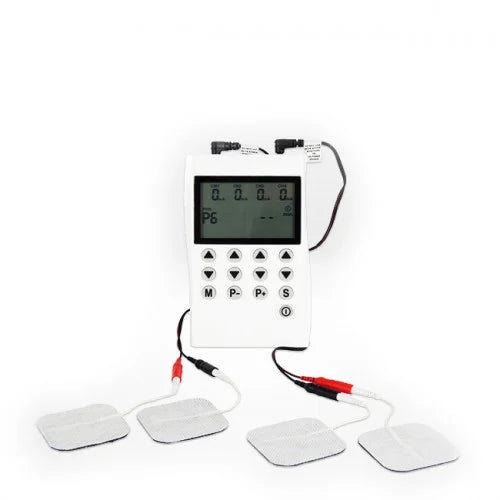 TENS & EMS Machine MH8001 (Professional Range) | 4 Channel Pain Relief & Muscle Stimulation Device