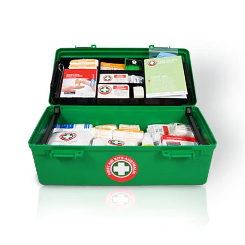 Small Portable Workplace First Aid Kit | Compact Compliant Kit for Offices, Vehicles & Mobile Teams